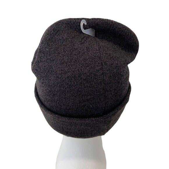 Star Wars The Mandalorian Beanie Hat With Baby Yoda Embroidery Black Knit OSize - Picture 3 of 8